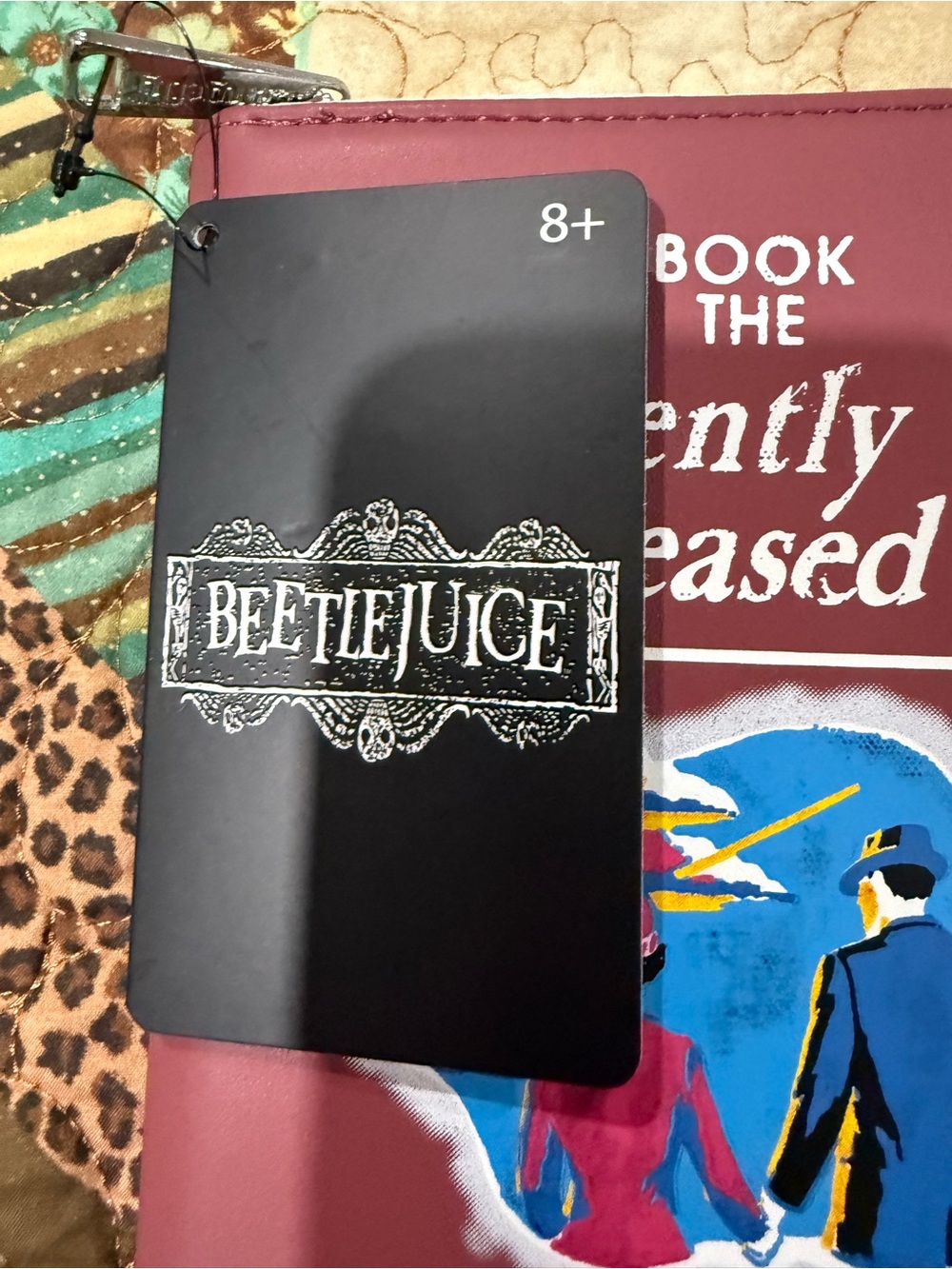 Loungefly handbook for the recently deceased wallet beetlejuice first edition - Picture 2 of 8